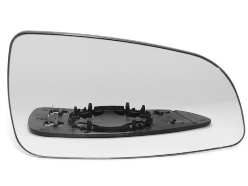 OPEL ASTRA, 04 - 09, veidrodėlio stiklas-šildomas-dešinė.